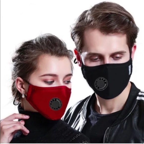 Accessories - Navy Reusable Breathable Filter Insert Face Mask